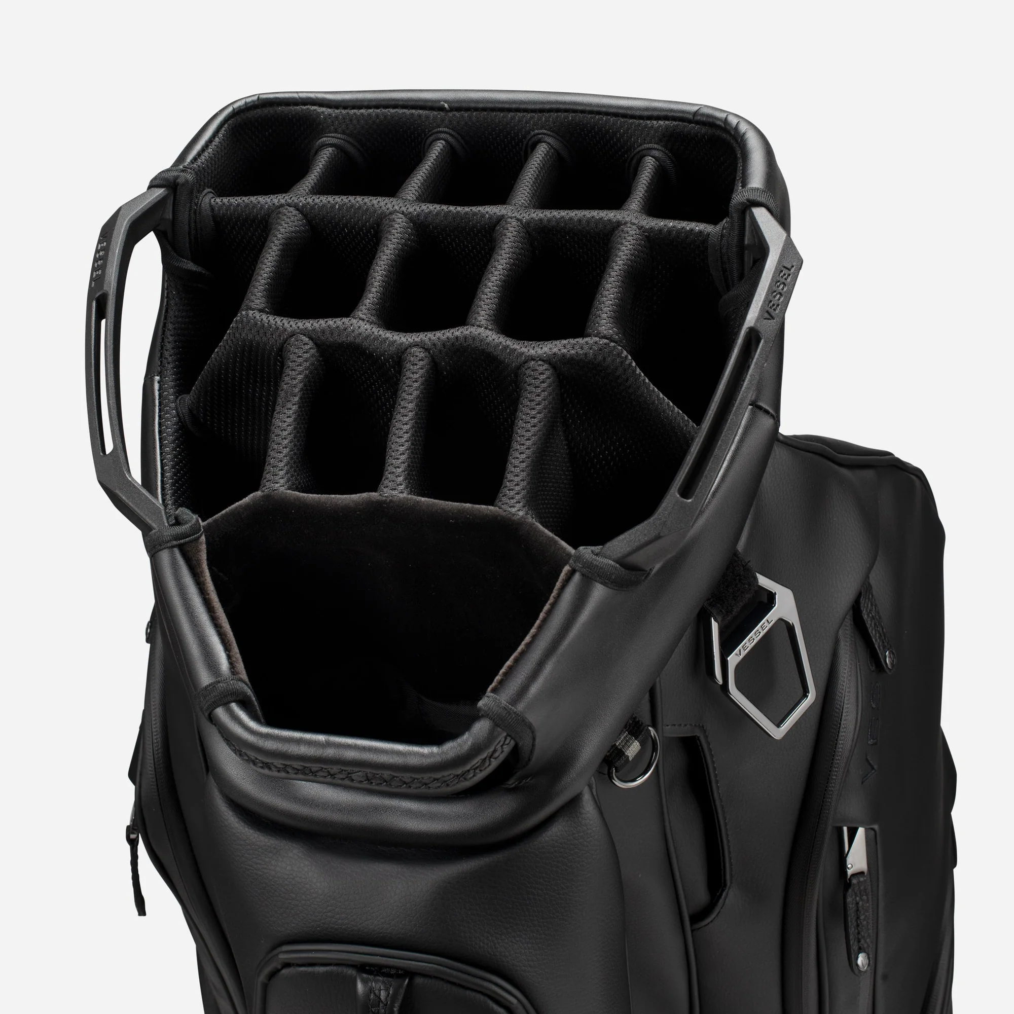 Гольф-бэг Vessel Lux Pro Cart Black — изображение 4