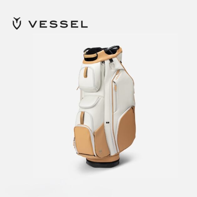 Гольф-бэг Vessel Lux Pro Cart Latte Limited Edition