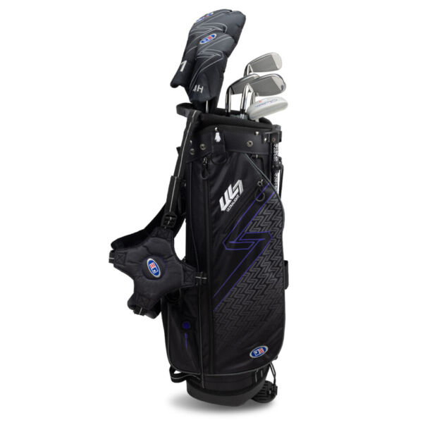 Полный детский комплект клюшек для гольфа U.S. Kids Golf Ultralight UL7-54 с сумкой-стендбэгом