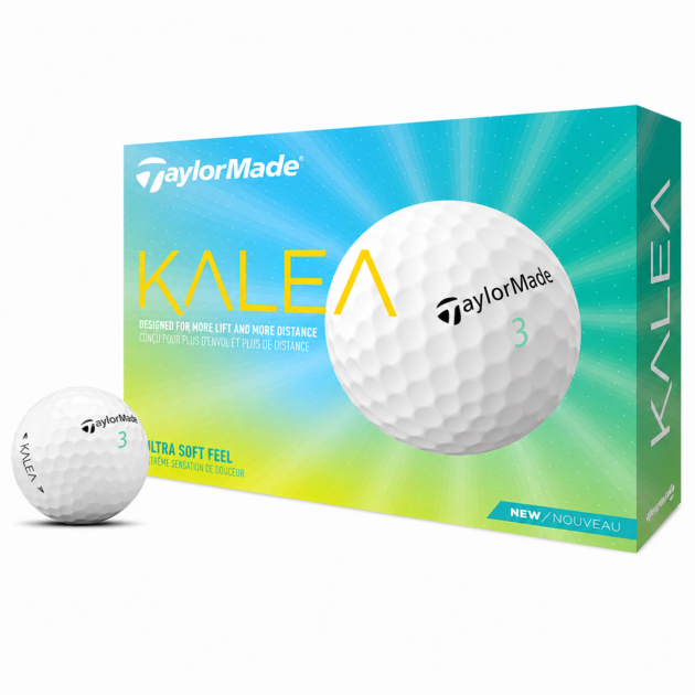Упаковка женских мягких мячей для гольфа TaylorMade KALEA (12 штук)