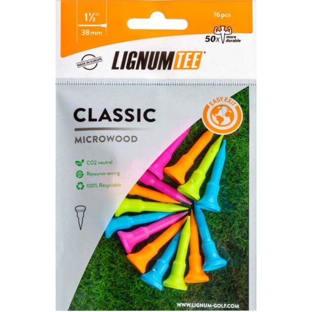 Ти для гольфа Lignum Classic Special Mix 38 мм