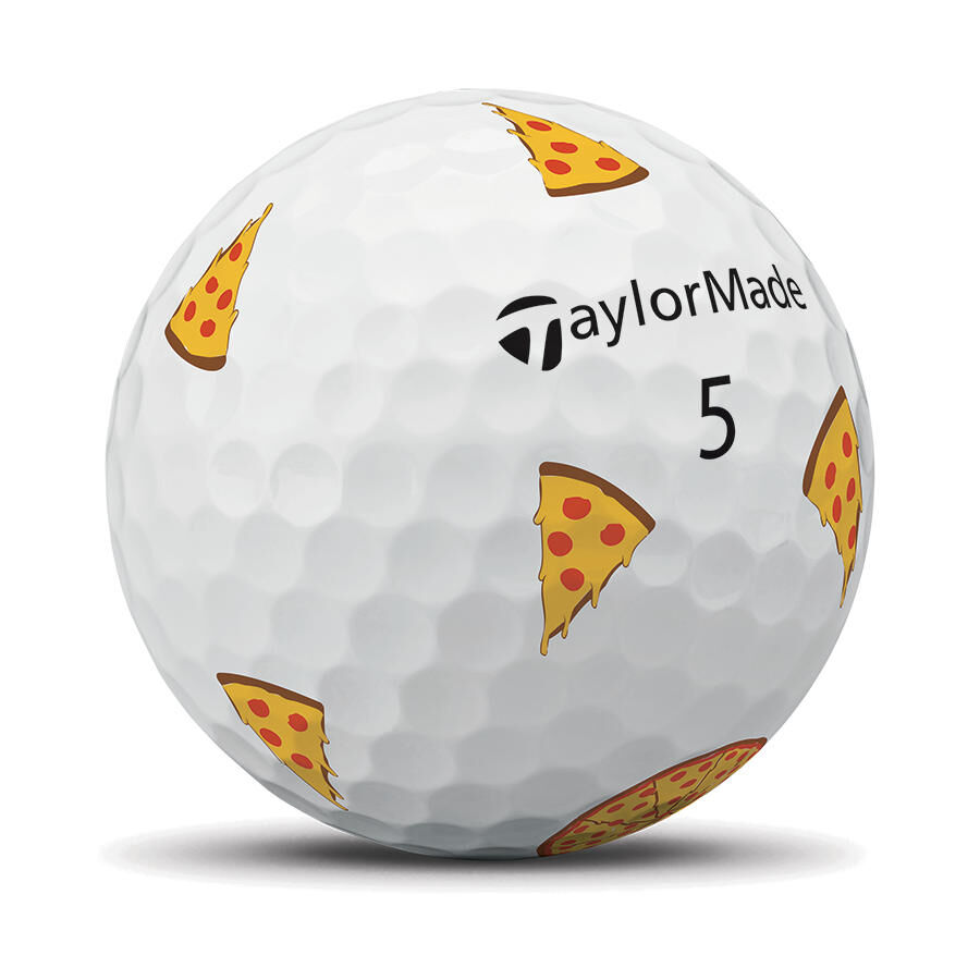 Мячи для гольфа Taylor Made TP5 pix Pizza Party (12 штук) — изображение 2